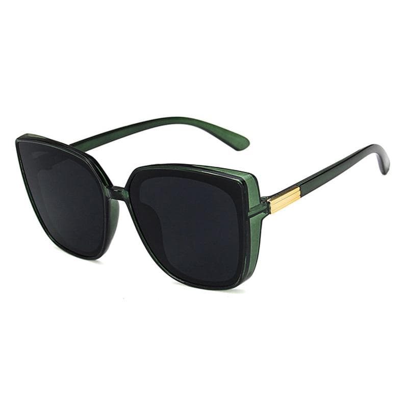 Cat Eye Women Sunglasses Vintage Designer Black Big Frame Cool Sexy Female Sun Glasses Fashion