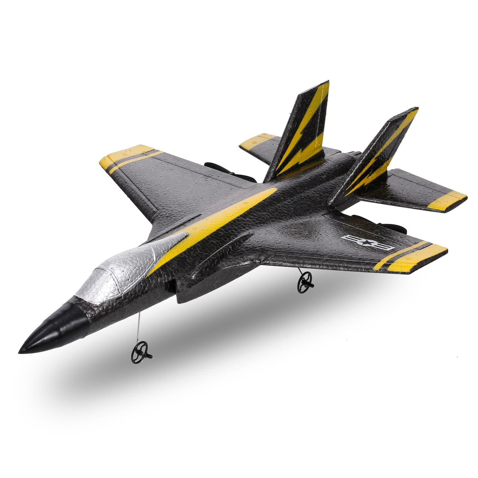FX635 RC Airplane RC Plane RC Aircraft 2.4Ghz Remote Control Foam Glider RC Glider Plane Fixed Wing black