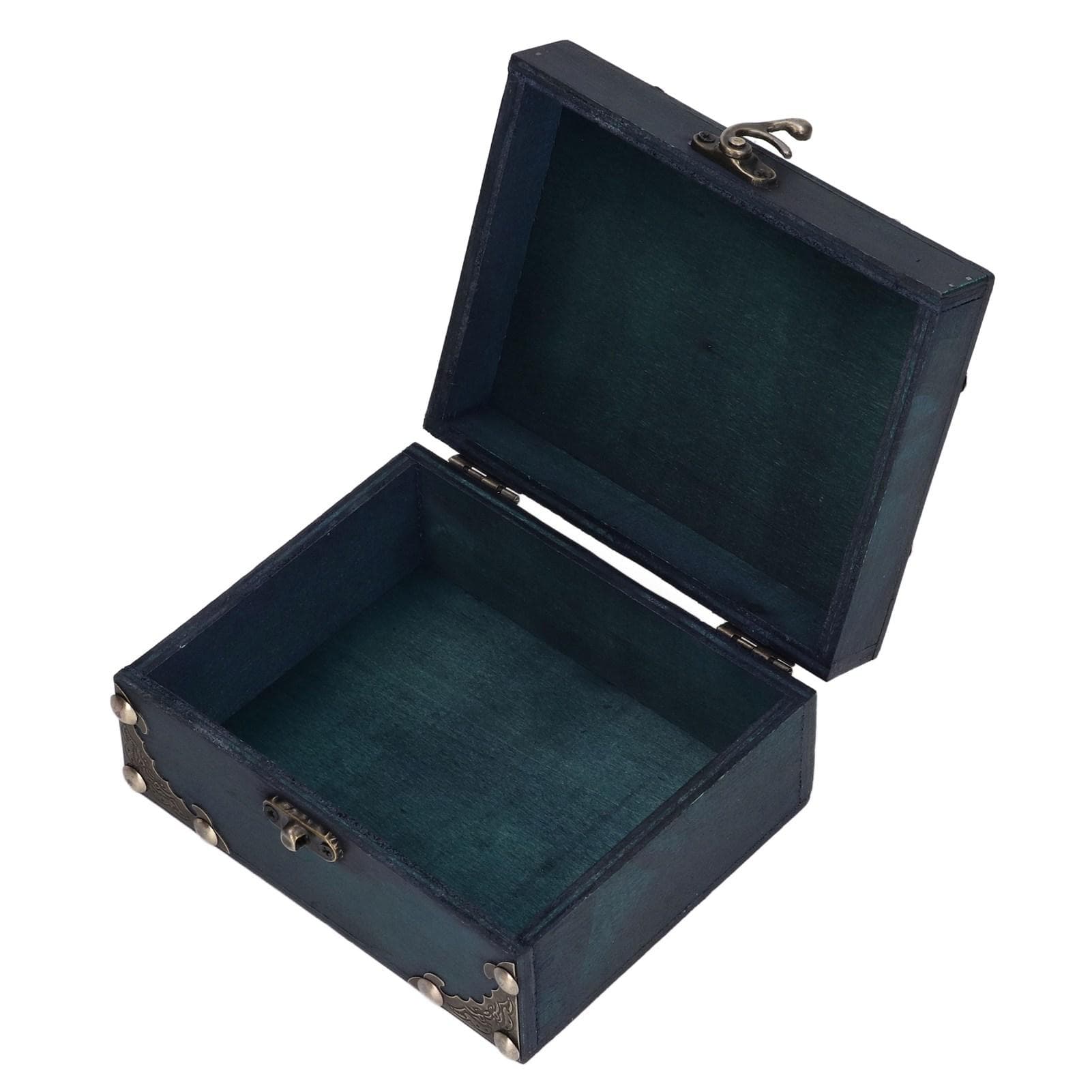 Vintage Jewelry Storage Box Multifunctional Classic Wooden Jewelry Storage Case for Ornaments