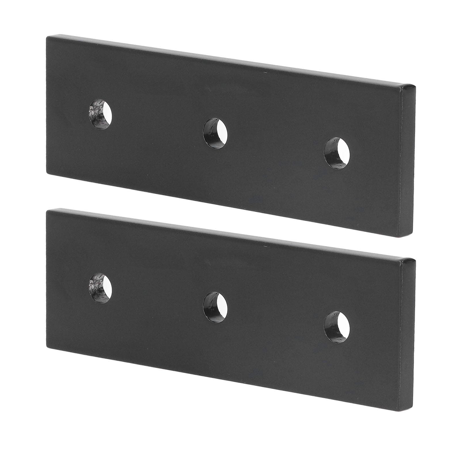 2Pcs Joint Plate Aluminium Alloy 3 Holes Mending Flat Bracket Board for Furniture 4040