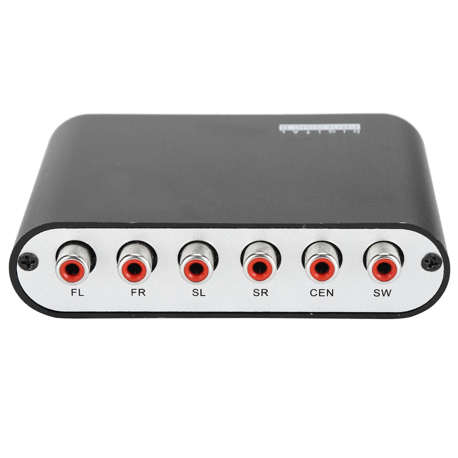 AY42A 2.0 DTS 5.1 Metal o Decoder Analog SPDIF Coaxial for RCA DTS AC3 o Decoder US Plug