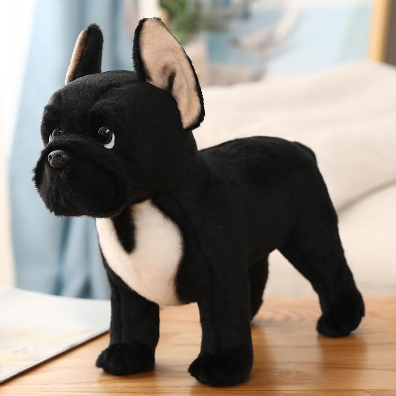 French Bulldog Doll Puppy Stuffed Wolf Dog Tibetan Mastiff Plush Toy Cute Simulation Corgi Golden Retriever Dolls Birthday Gifts For Kids Baby