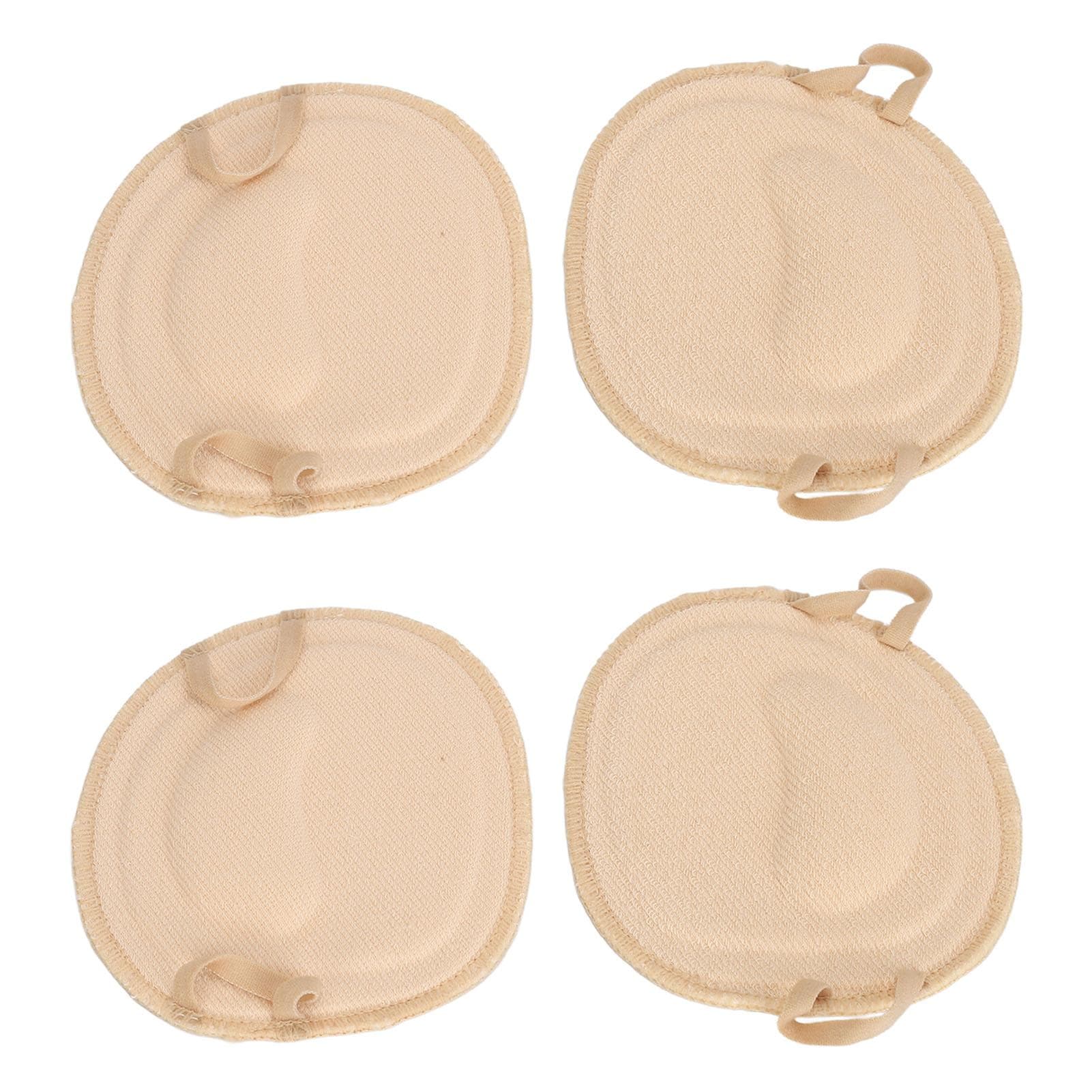 2 Pair of Half Forefoot Pads High Heels Invisible Socks Pads Corrective Toe Socks Foot Cushion Pad