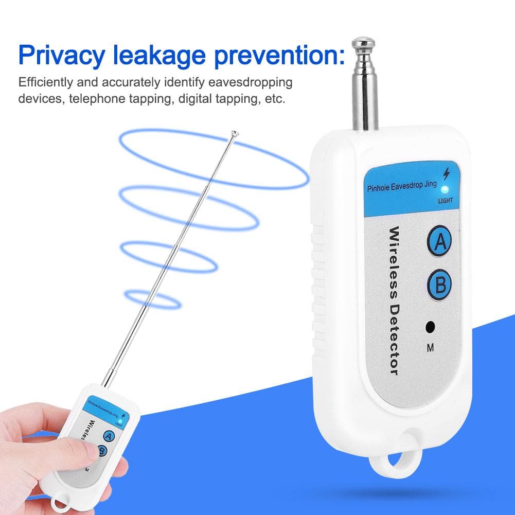 Multi Function Wireless Portable Anti Spy RF Signal Detector Mini Camera Lens Tracker