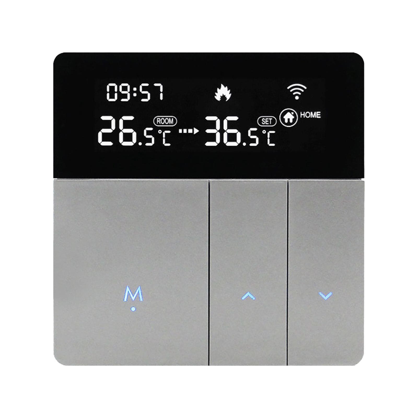 WIFI Smart Thermostat with LCD Display Smart Heating Radiator Thermostat APP & Voice Control Indoor Constant Temperature Controller GC for gas boiler(Type 3)