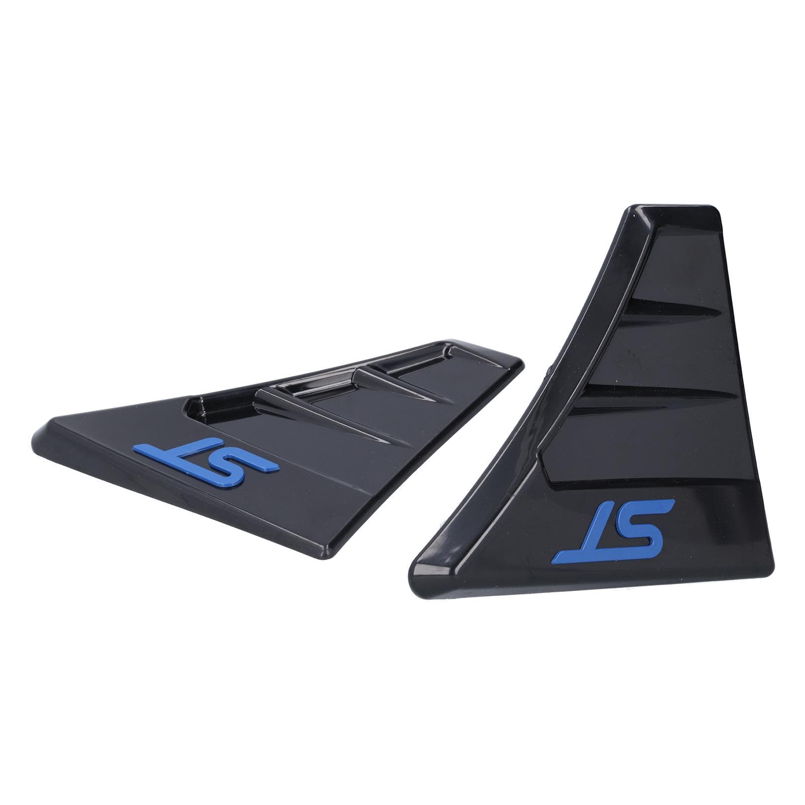 Pair of Rear Window Quarter Louver Cover for ST Style Side Vent Fit for Ford Focus MK 2
