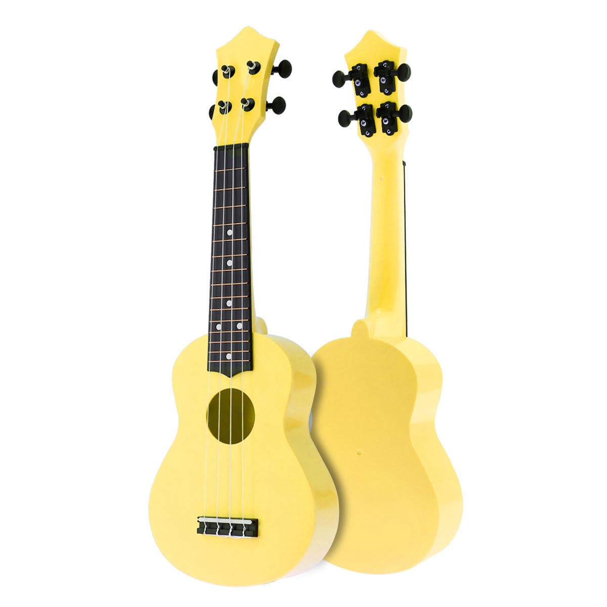 21 Inch Soprano Acoustic Ukulele Uke 4 Strings Hawaii Guitar Guitarra Instrument for Kids Gift yellow