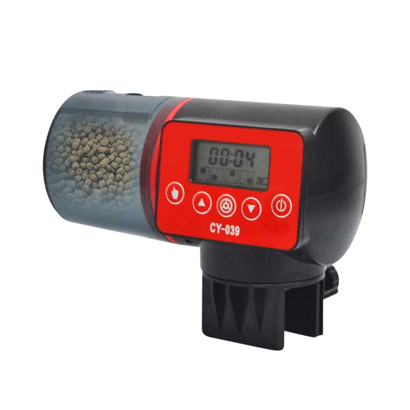 Digital Aquarium Automatic Fish Feeder Fish Tank Timer Feeder 4 Groups Time Settings Electric