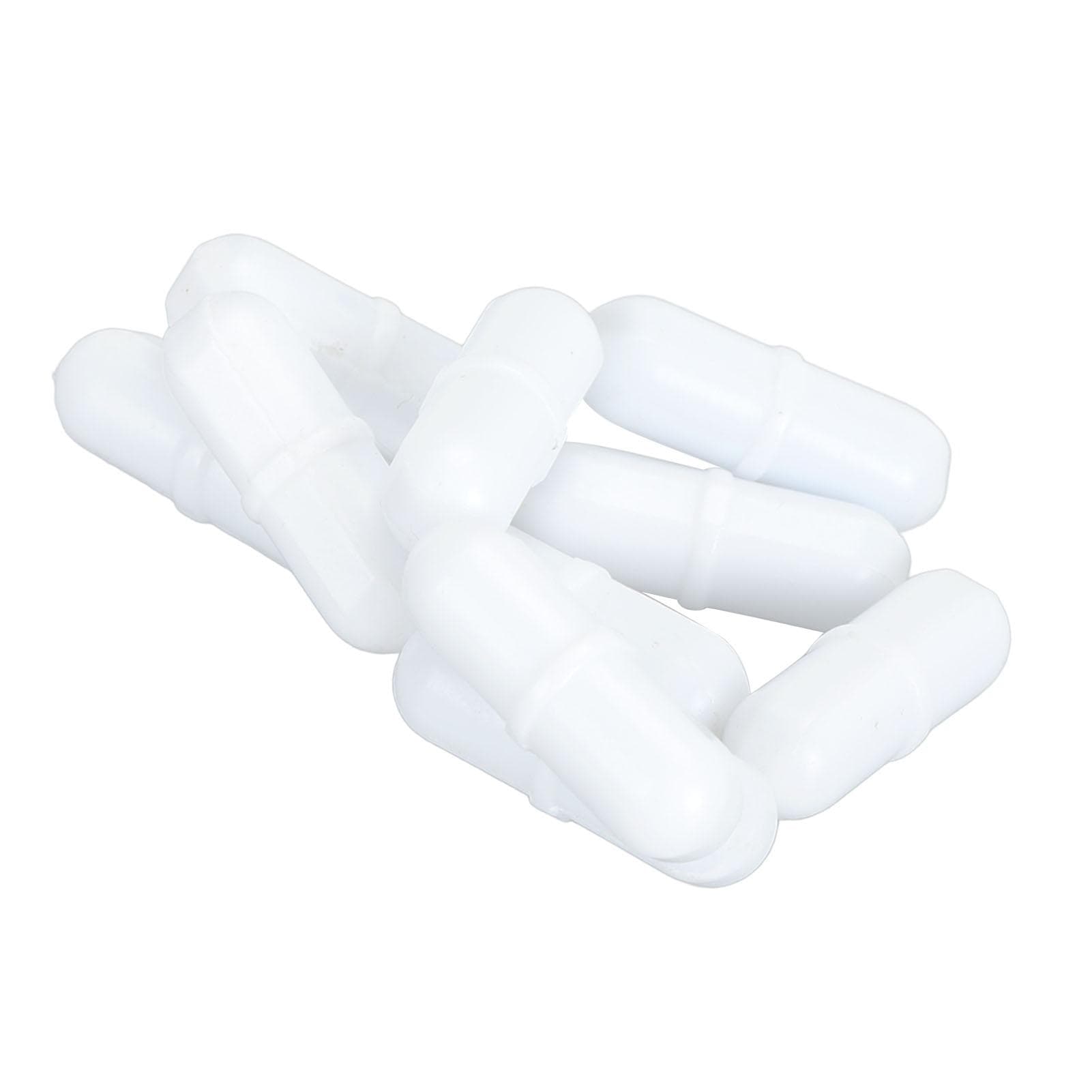 10Pcs Magnetic Stir Bar Set 9x28mm Temperature Resistant PTFE Magnetic Stirrer Mixer Bar Rod for