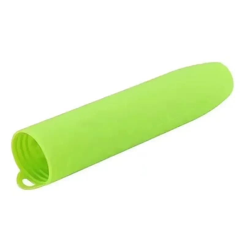 Practical Silicone Garlic Peeler Kitchen Manual Garlic Peeling Tube Food Grade Material Cooking Gadgets Household Accessories green