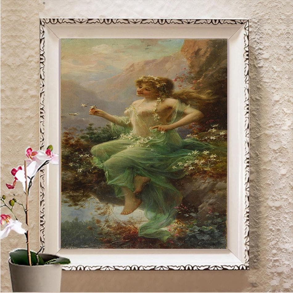 Diy 5D Diamond Painting Cross Stitch Kit Diamond Embroidery Needlework Art Picture of Rhinestones Decor Gift Full Square 20X30CM