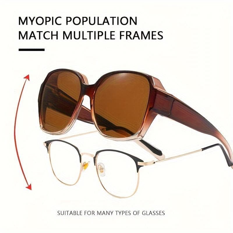 Vintage Filter Glasses Case for Women Men Stylish Anti Glare Cover Retro Fashion Eyewear Holder
