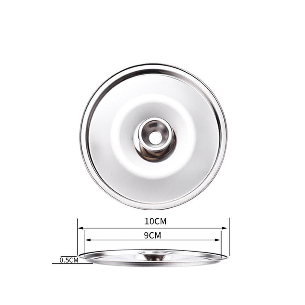 Stainless Steel Lid Pot Cover 10-24cm Saucepan Cover New Kitchen Food Lid Kitchen Supplies 10cm