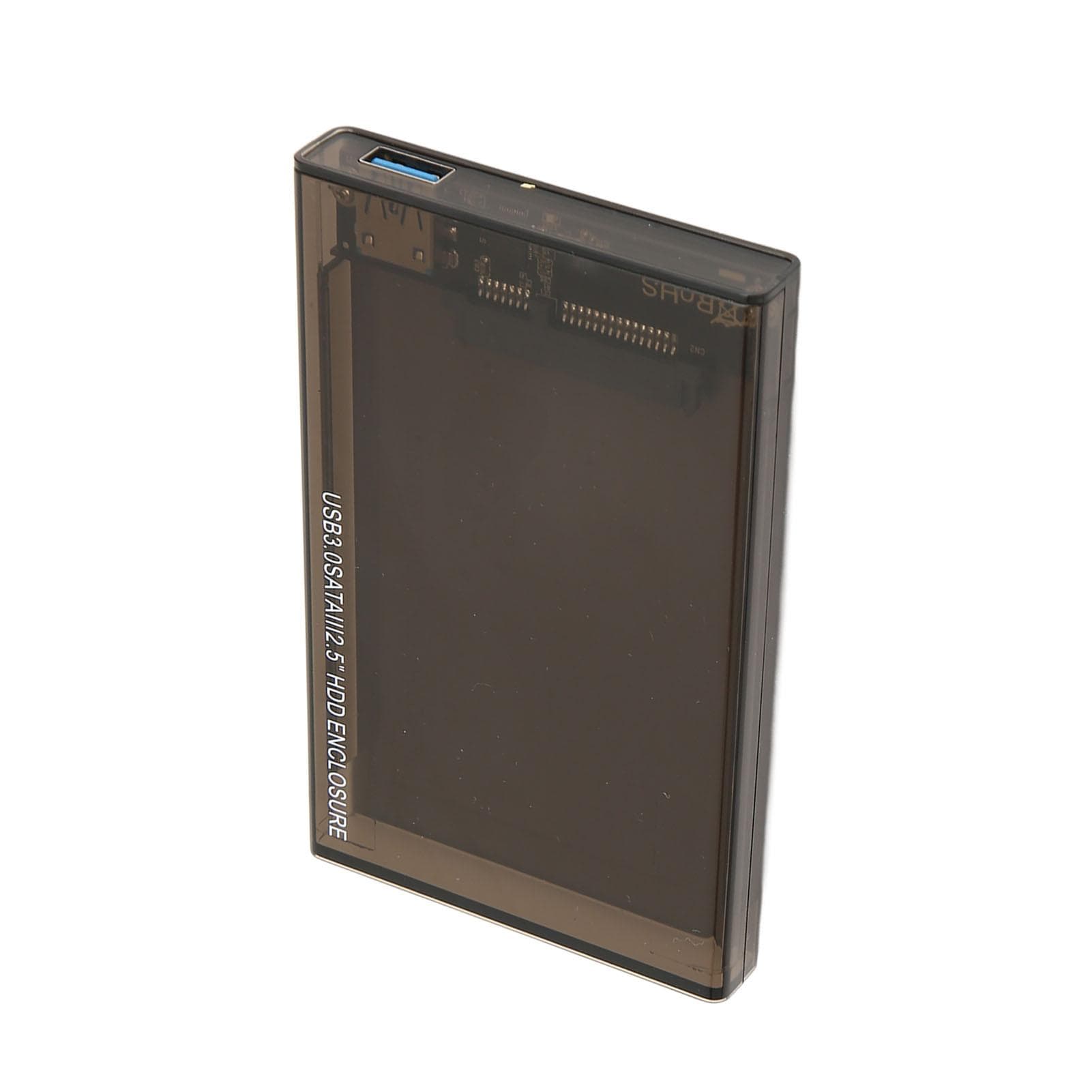 USB3.0 SATA III 2.5in HDD Enclosure Support UASP Maximum 6TB SSD Enclosure Mobile Hard Disk Box for