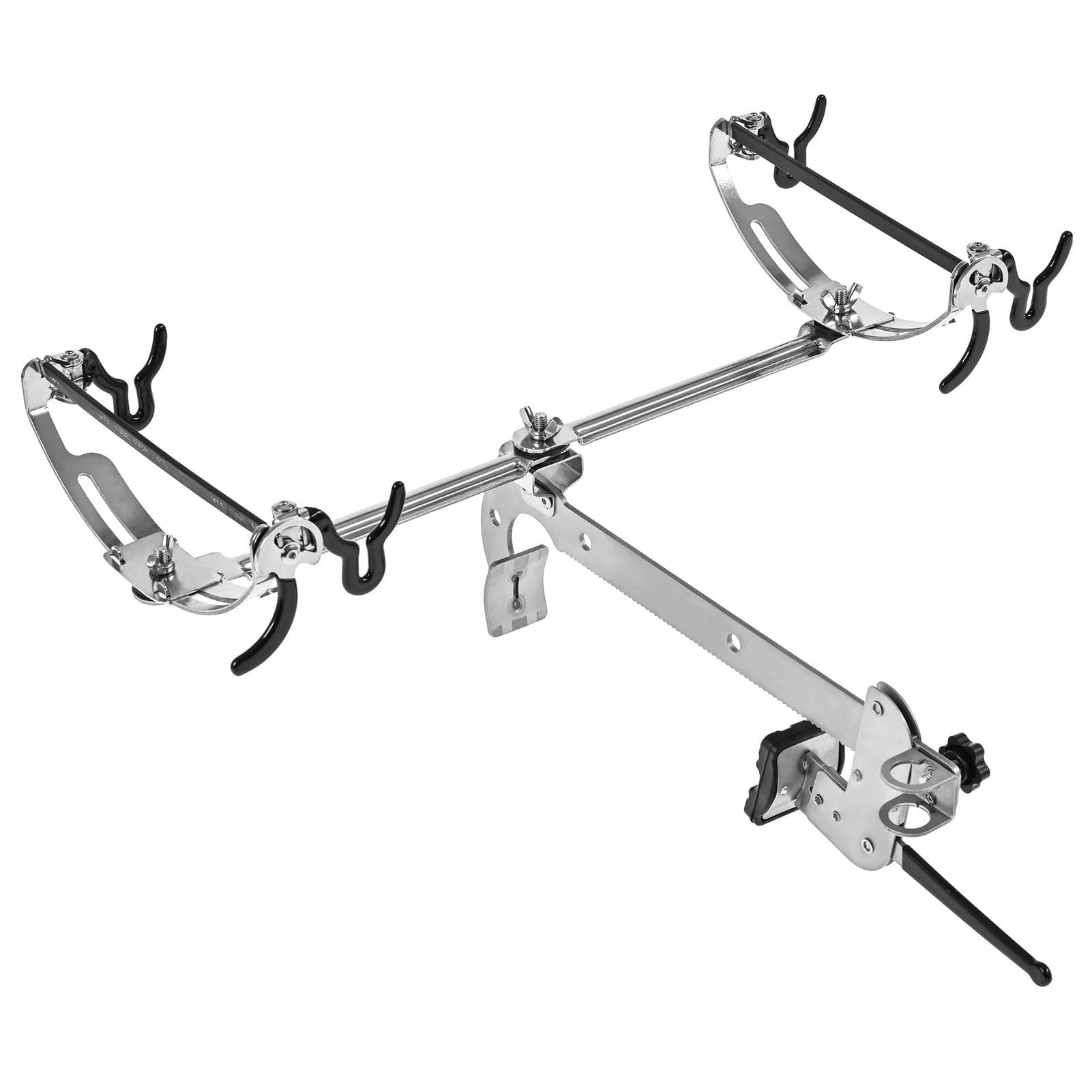 Clamp-on Fishing Rod Holder Boat Mount Rod Holder Bridge Railing Fishing Pole Bracket Type 2