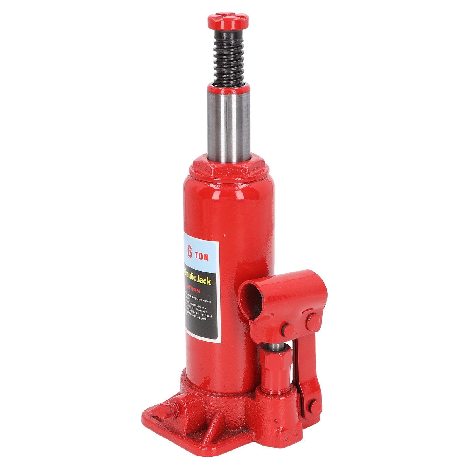 Hydraulic Bottle Jack 6T Heavy Duty Red Color Portable Welded Hydraulic Car Jack