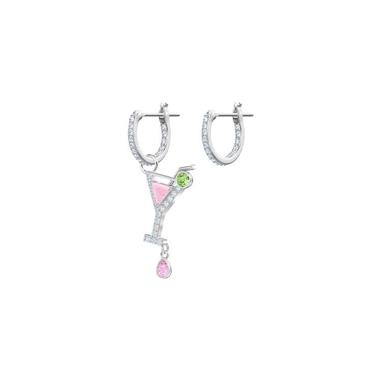 Swarovski No Regrets Cocktail Style Exquisite Earrings Women earrings 5457661 Box (Random Color),Silver