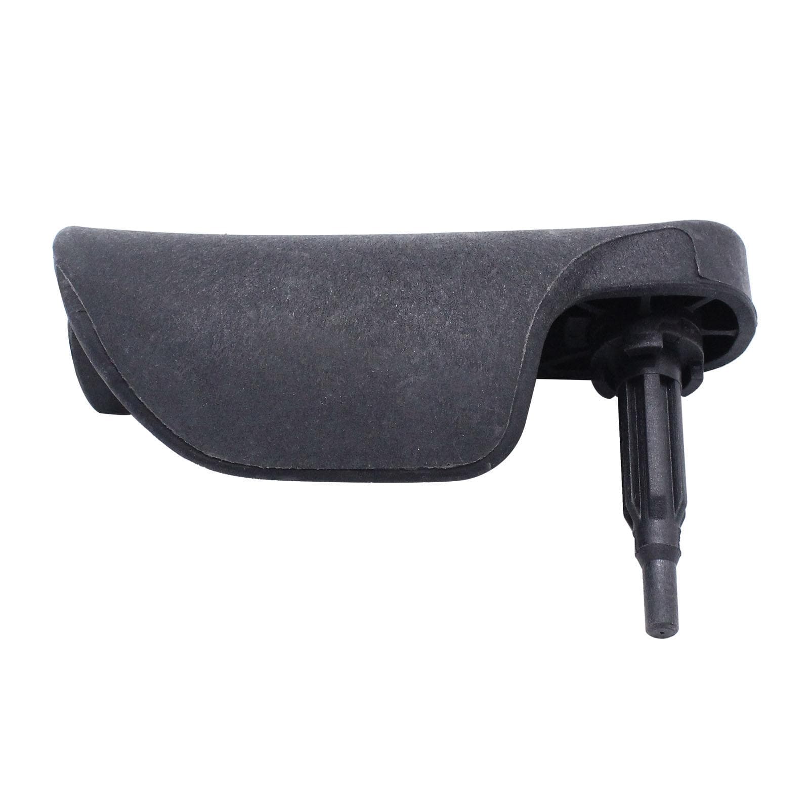 Black Bonnet Release Handle Right Hand Drive Replacement for TT MK2 2007-2014 black
