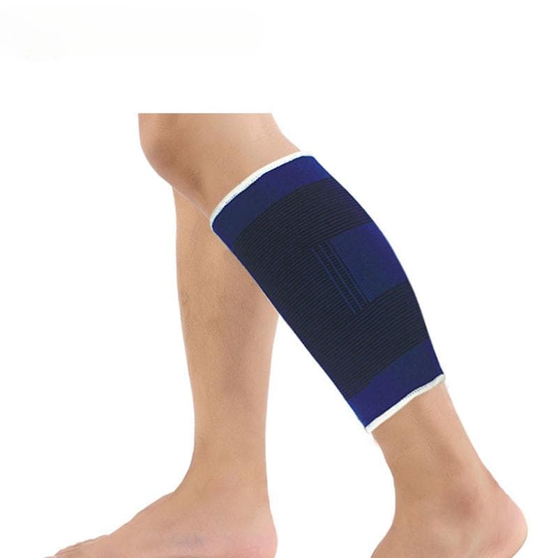 Protective Gear Manufacturers Sway Blue Color Jacquard Warm Dance Cycling Fitness Exercise Calf Protection