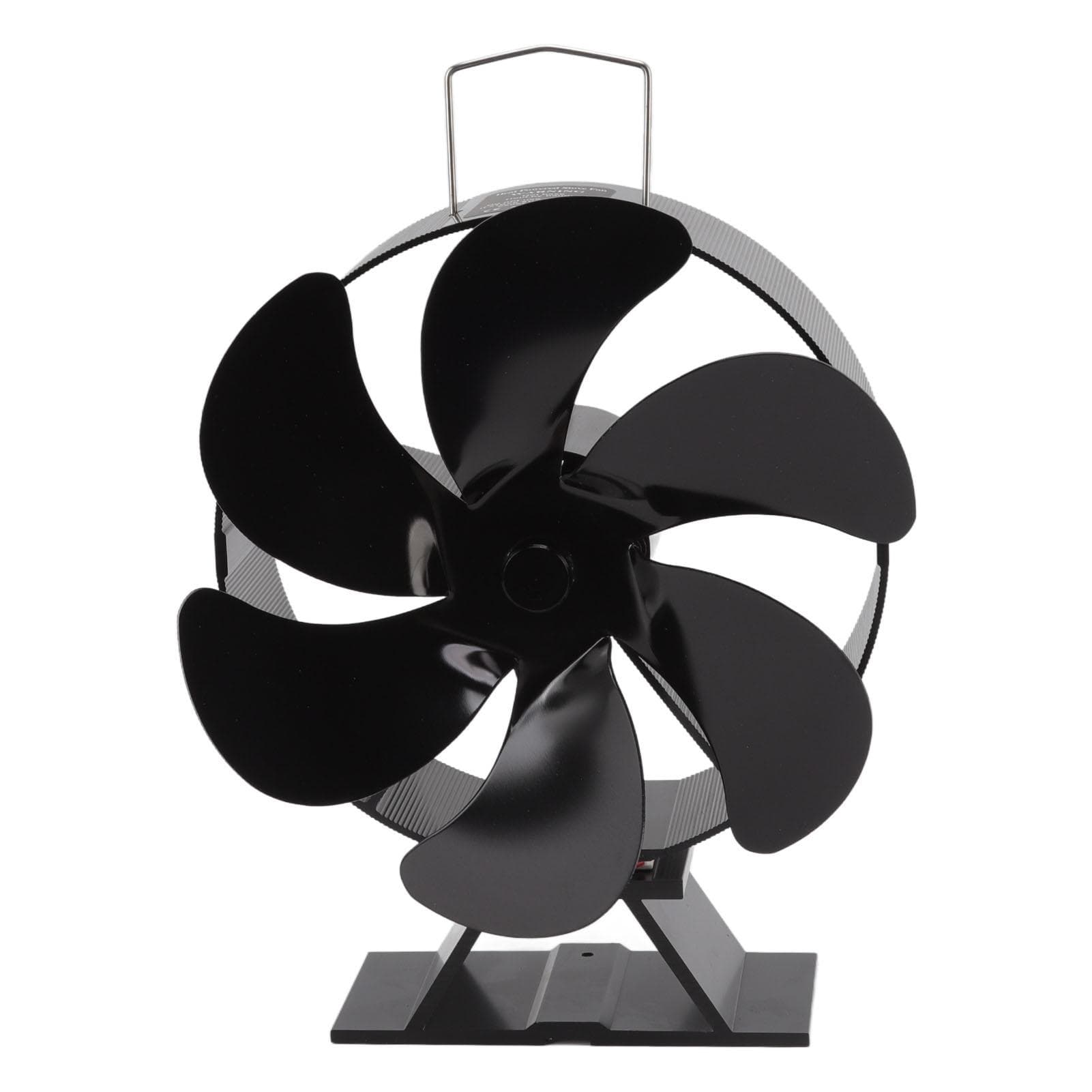6 Blades Fireplace Fan Thermoelectric Module Wood Stove Fan Heat Powered Wood Burning Air