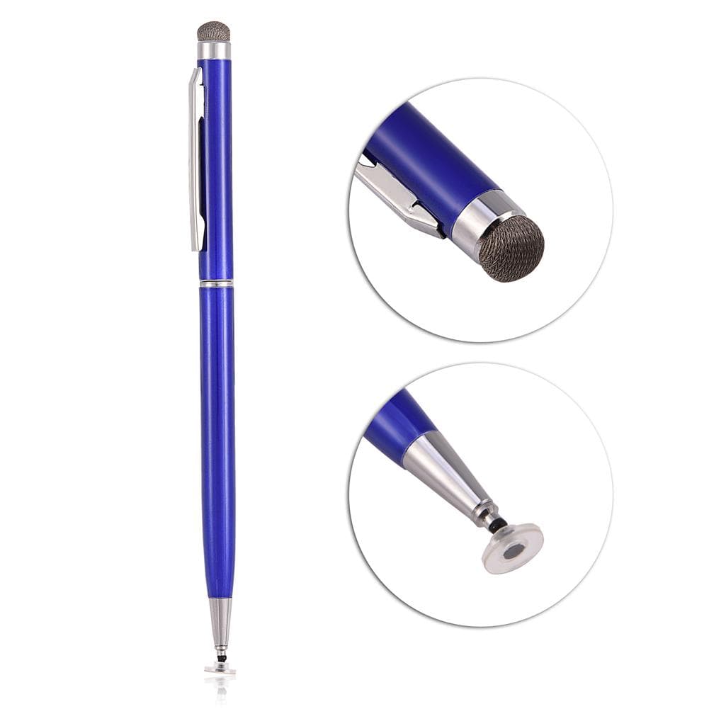 Universal Replacement Capacitive Touch Screen Stylus Pen Cloth Head for iOS Samsung Blue blue