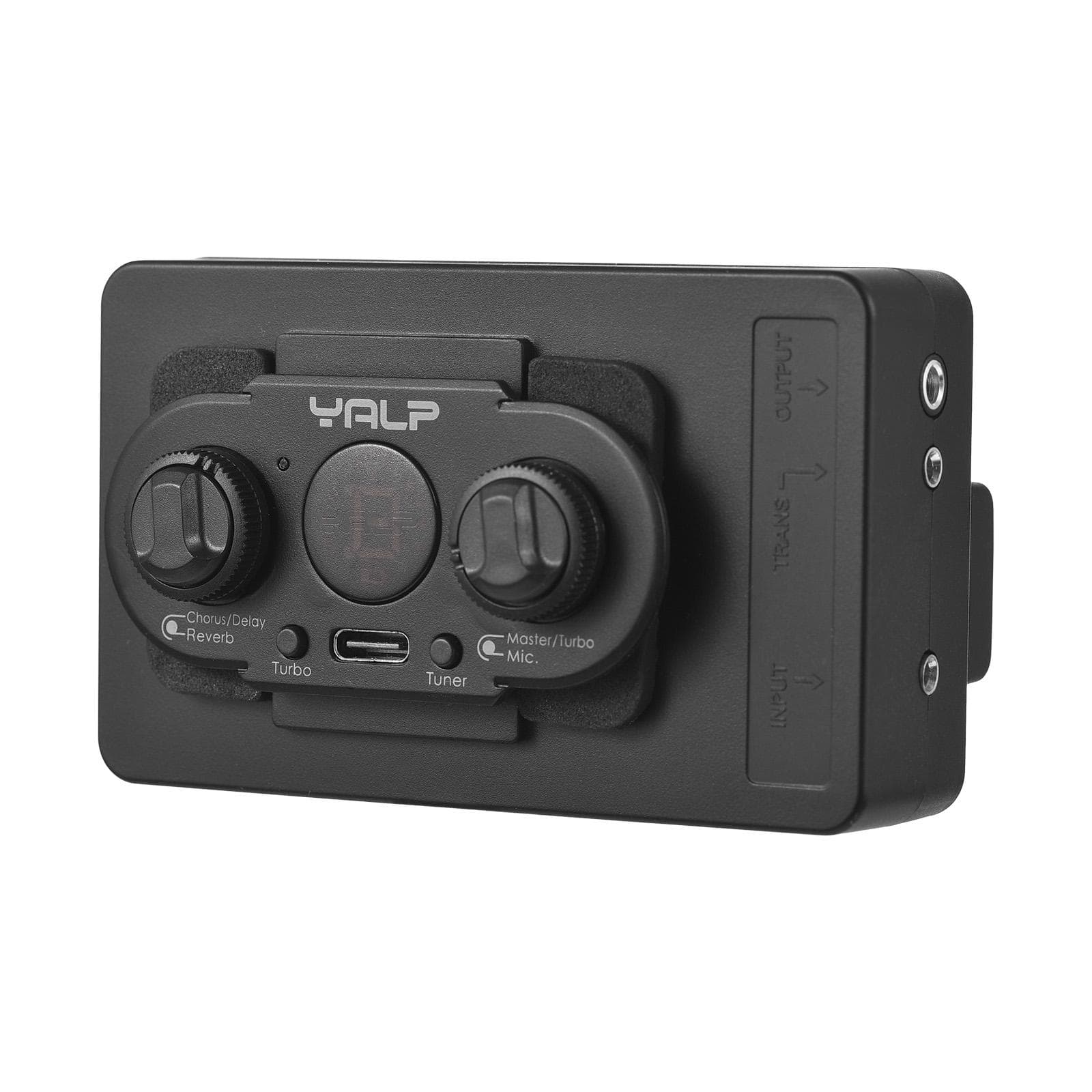 Guitar Pickups 3 DSP Effects Audio Vibration Sound Pickups with Same Frequency and Vibration black