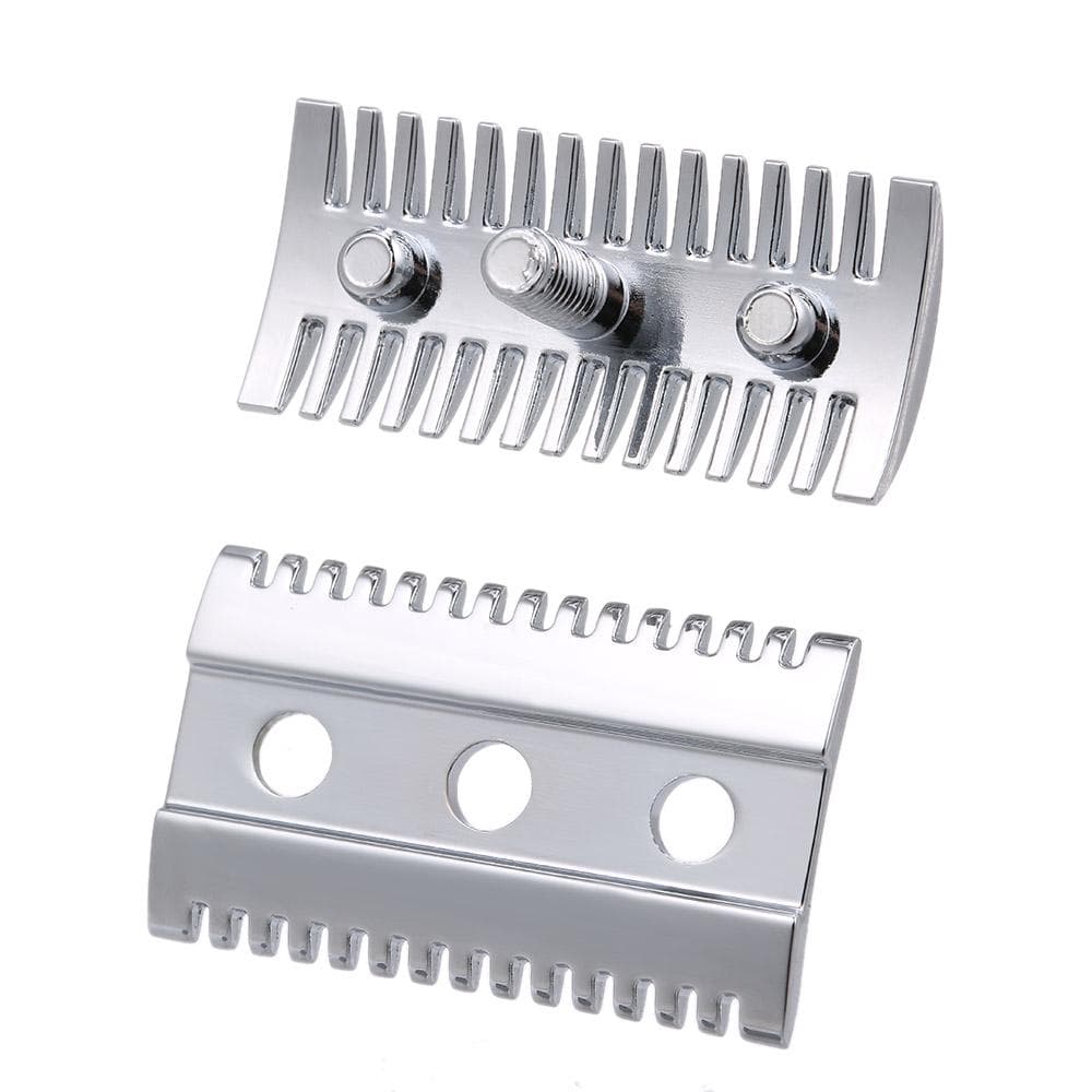 Double Edge Shaving Safety Razor Open Comb Head Male Safety Razor Head Shaving Tool Barber Home Use