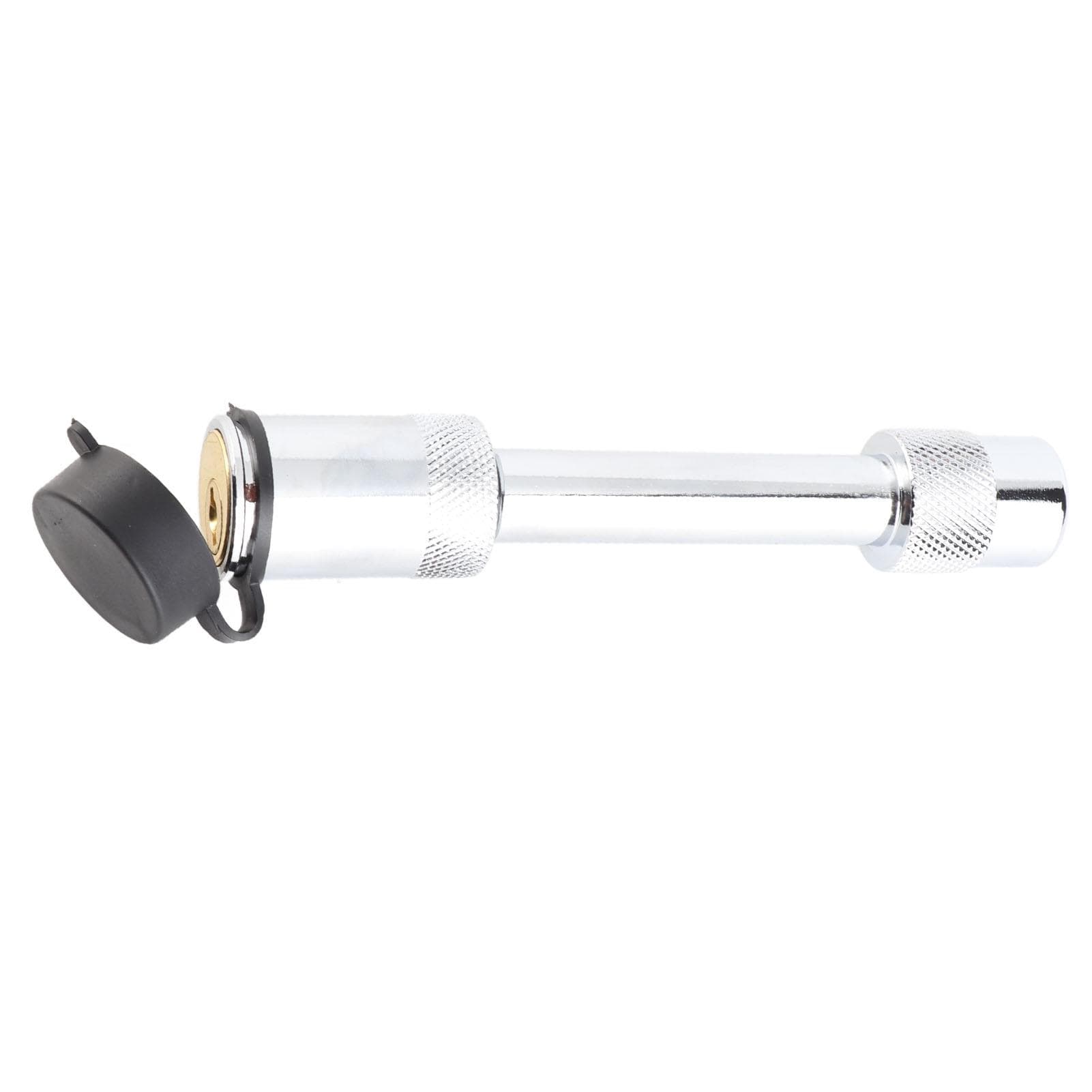 Trailer Hitch Lock 58 Inch Pin Tow Stainless Steel Barbell Style Locking Hitch Pin with 3 Keys