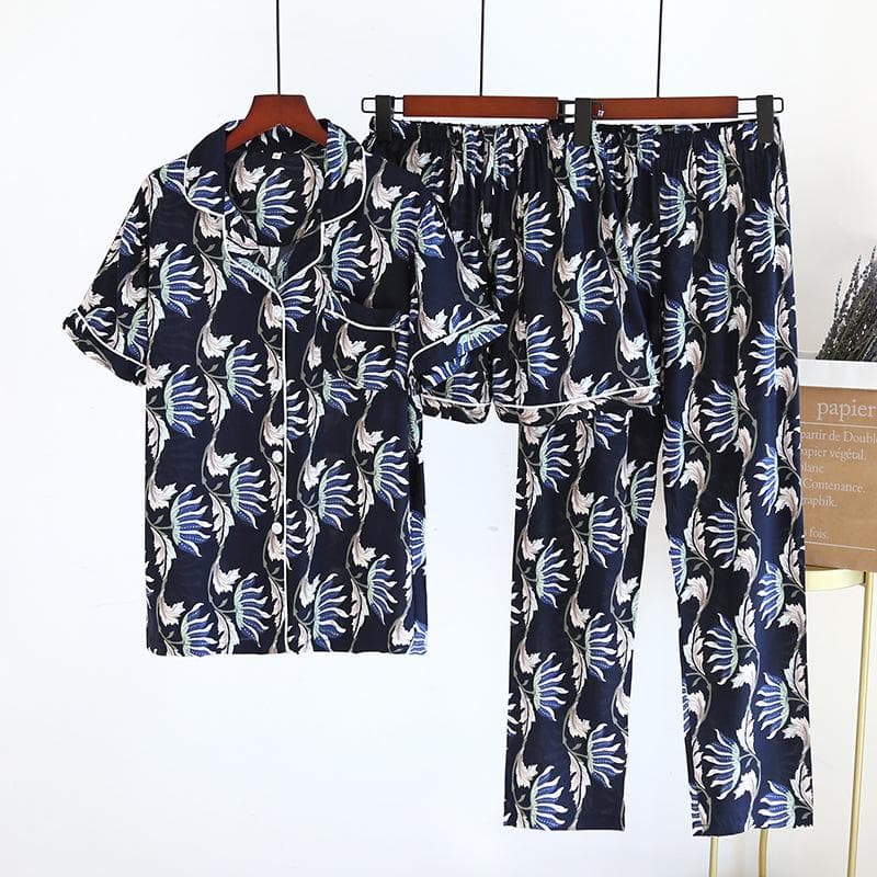 New Pyjamas for Women's Spring and Summer 100%Viscose Home Clothes Pajama Shorts Women Nightwear Female Set Woman 2 Pieces XL