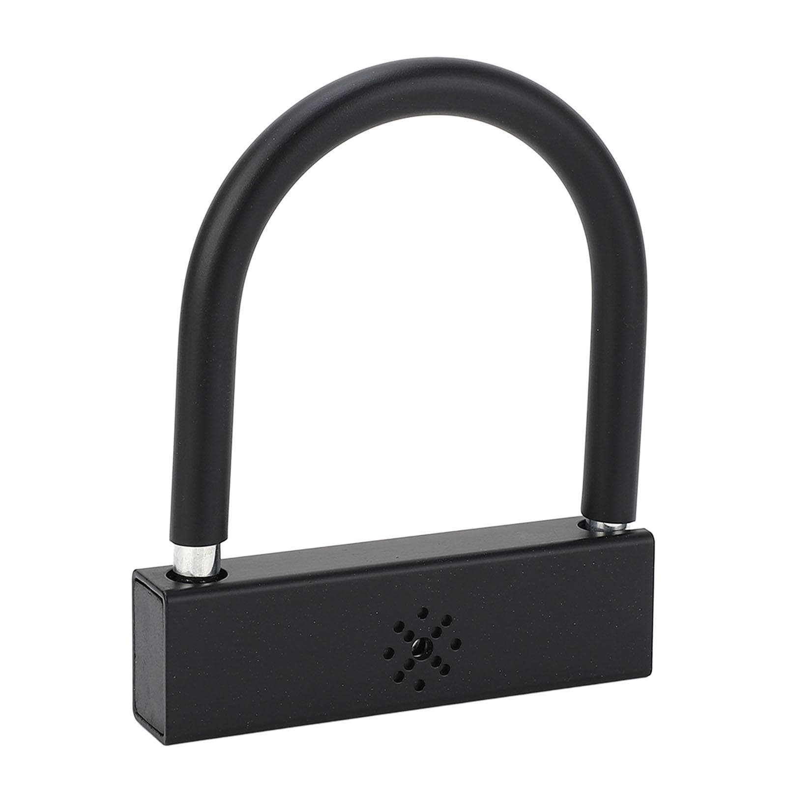Motorcycle U Lock High Security Anti Theft Loud 110db Alarm Metal Construction Motorbike Lock for