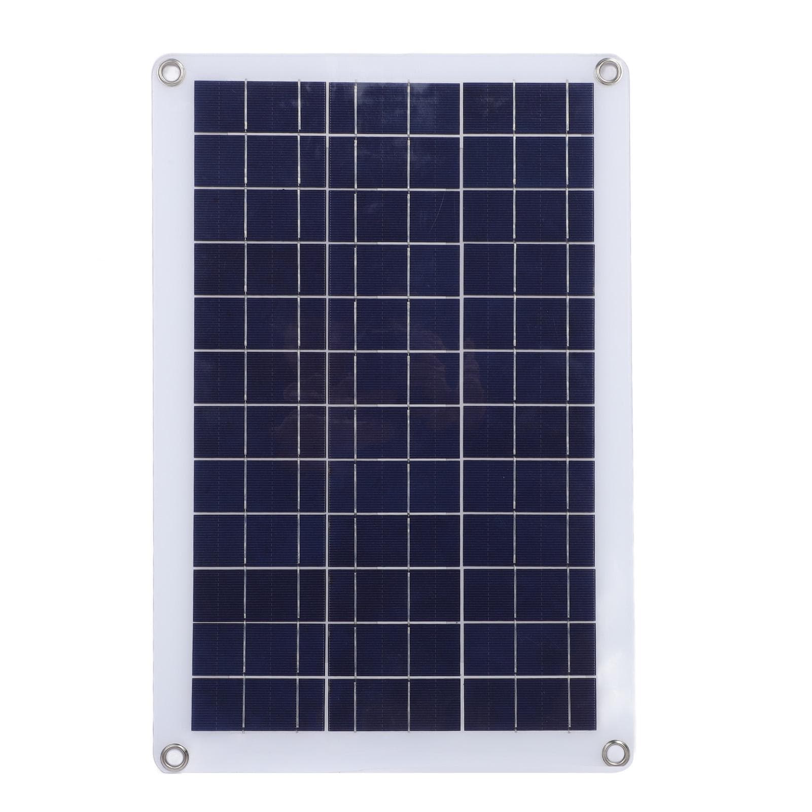 Water Resistant 20W Monocrystalline Silicon Solar Panel Portable 60A Solar Panel Regulator for