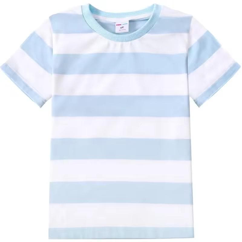 3D Printed Contrasting Colors Stripes Design Tee Shirts O-neck Short Sleeve Leisure Men Summer Clothing Classic Tee 5XL