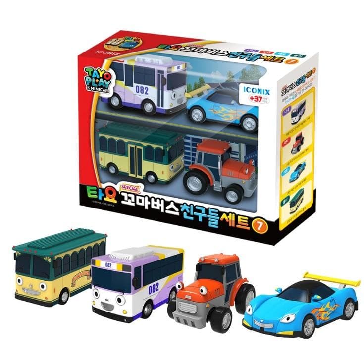[Tayo] Special Little Bus Friends Double Set / Friends Set (Select from 16 types), Korean toys Friends Set 7