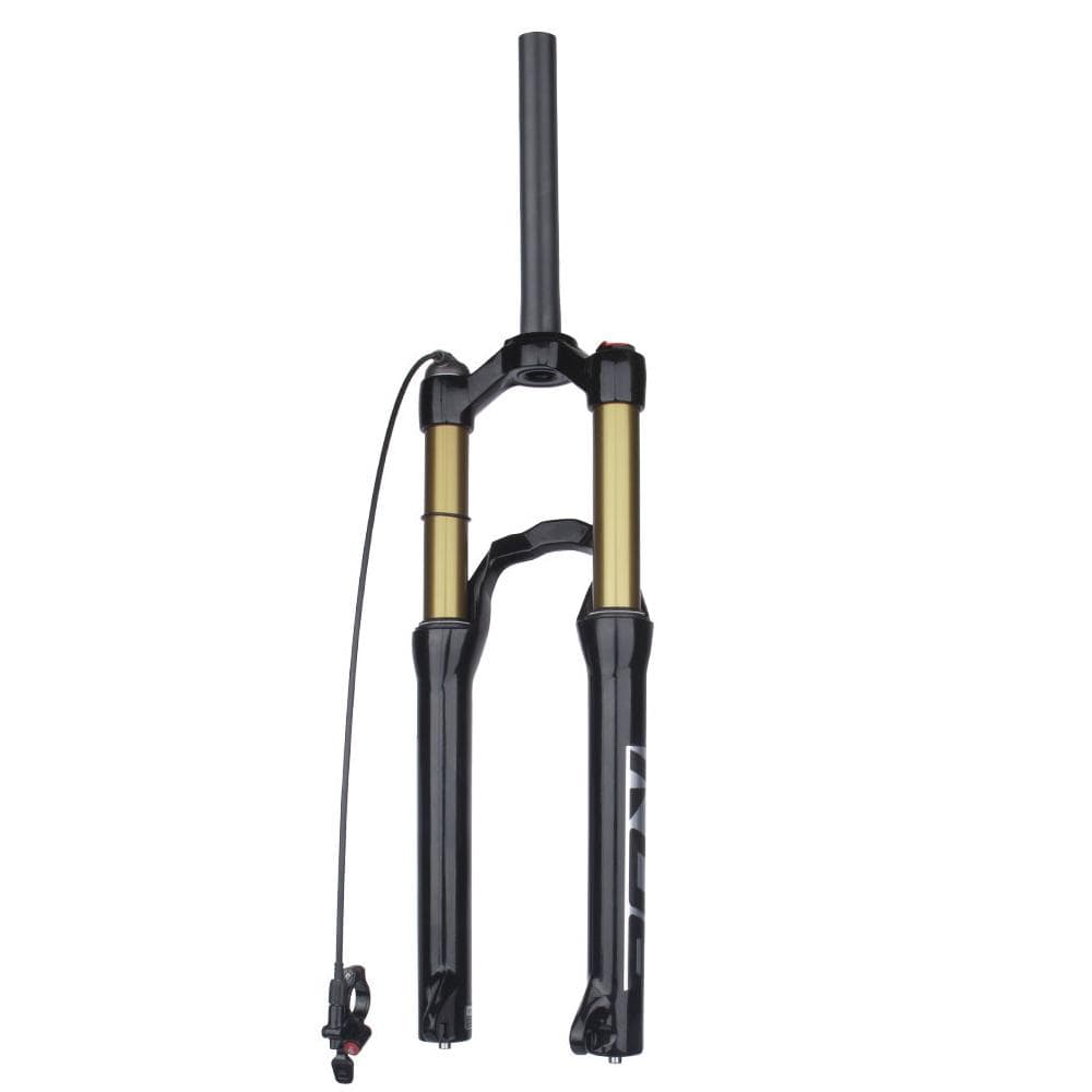 Bicycle Forks High-Performance Bike Suspension Forks - Aluminum Alloy Quick Release/Barrel Axle 24 Inch Wire Control Quick Release