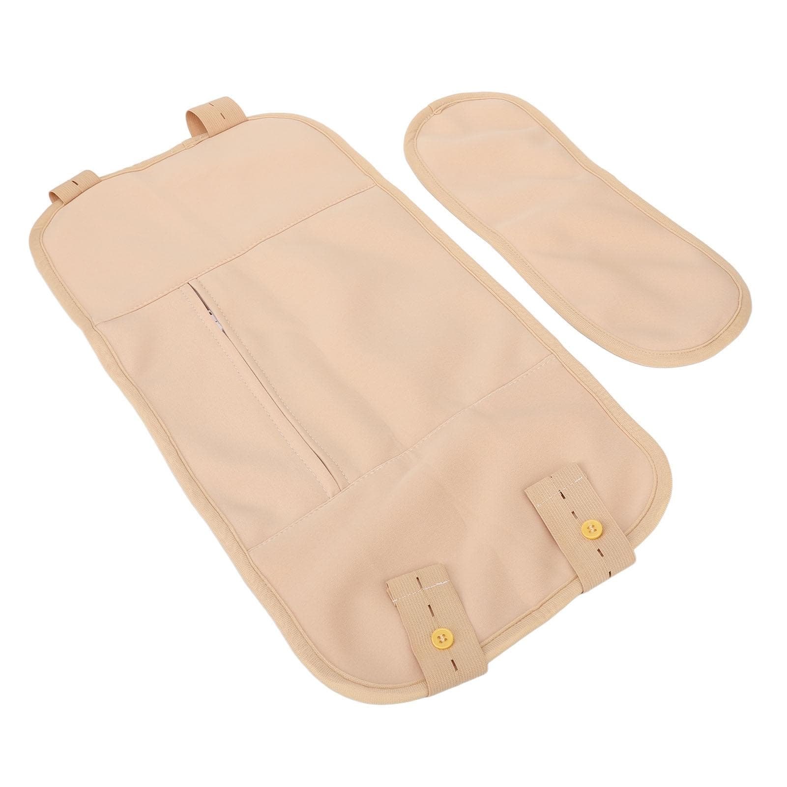 Castor Oil Pack Kit Reusable Soft Adjustable Castor Oil Neck Waist Wrap for Insomnia Liver
