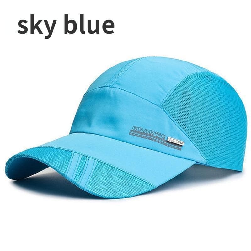 Hat Thin Shade Peaked Cap Breathable Outdoor Leisure Fishing Sunscreen Baseball Sun Hat