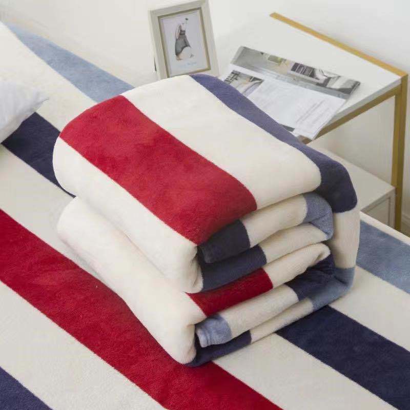 Thickened Warm Flannel Multi-Size Single and Double Blankets Air Conditioning Sheets Soft Blankets 200*230cm