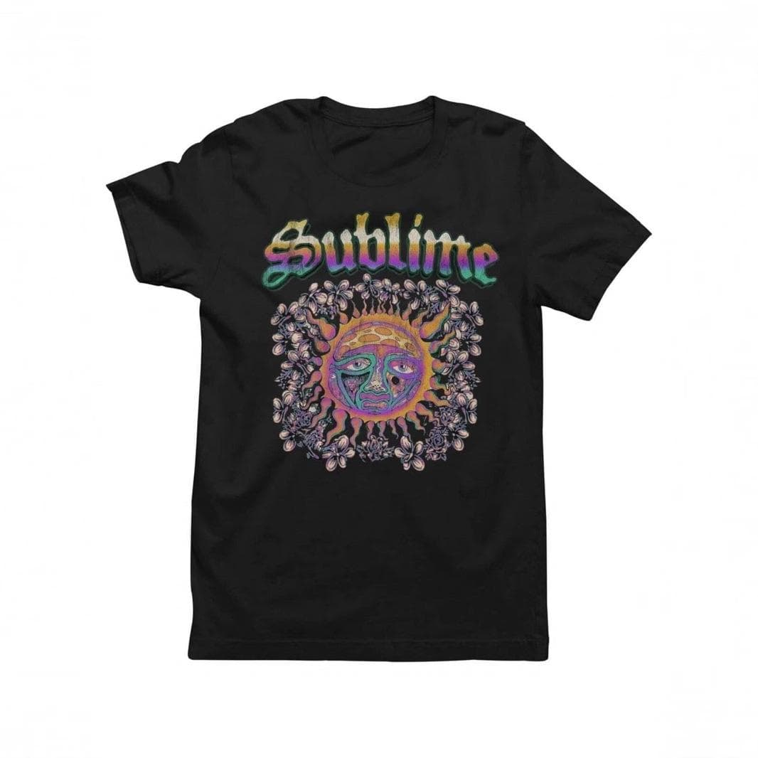 Sun Short-sleeved T-shirt 5XL