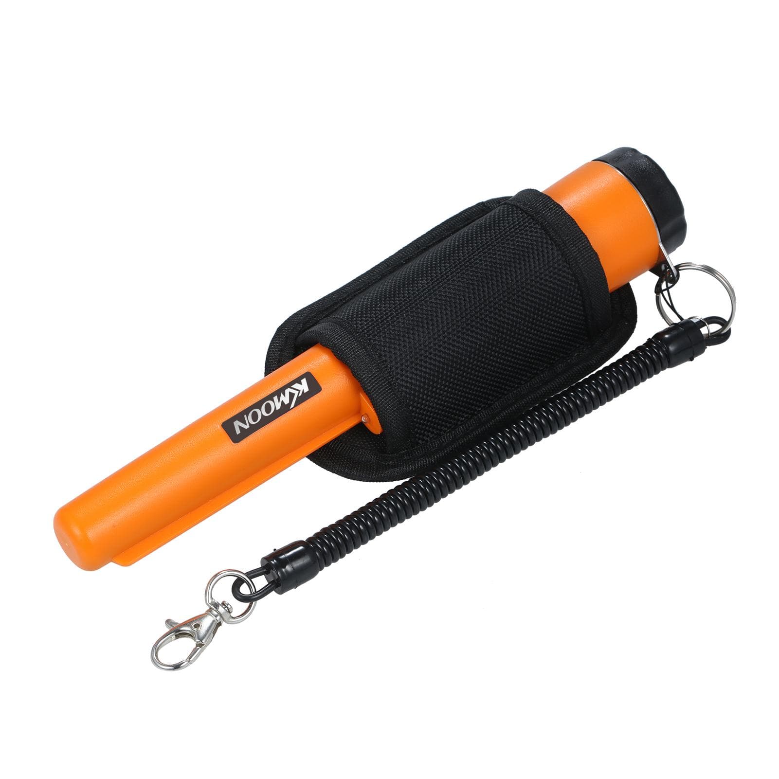 Pinpointer Metal Detector Portable Pin Pointer Treasure Hunting Tool Buzzer Vibration Automatic orange