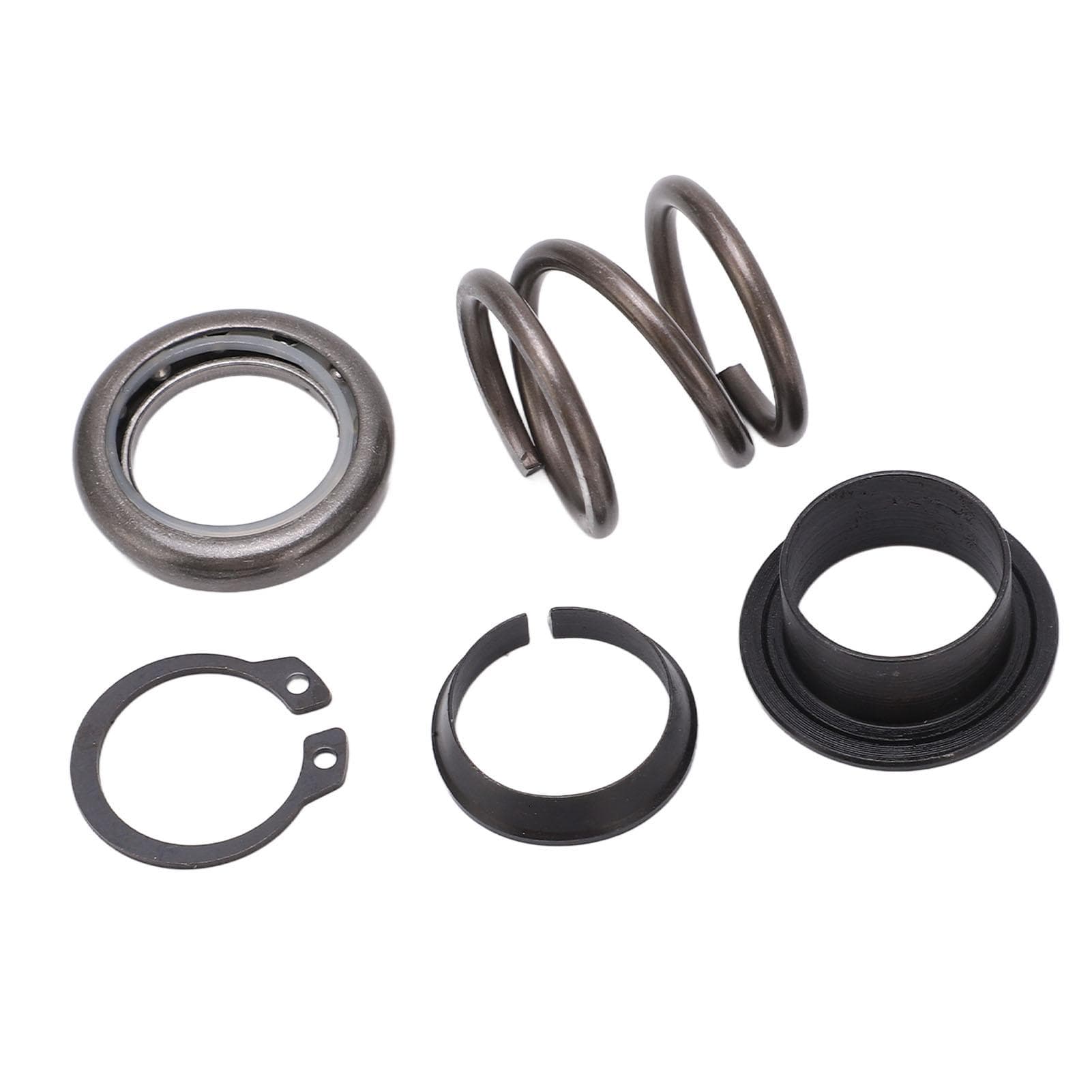 Steering Column Upper Bearing Kit F4DZ 3517 A Inner Race Sleeve Spring Snap Ring Replacement for