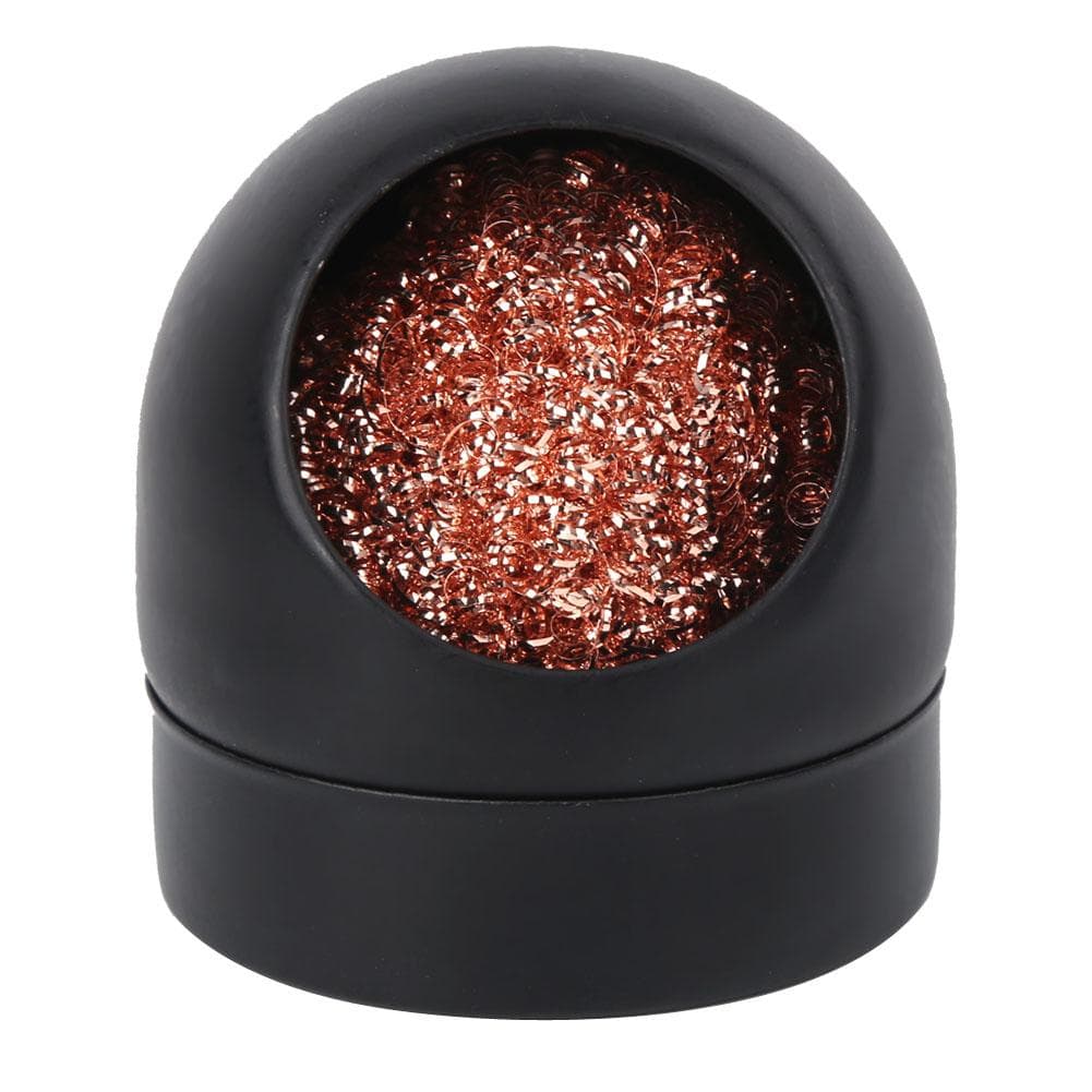 Soldering Iron Tip Cleaner Hardware Accessory Scourer Cleaning Balls Black Industrial Tool