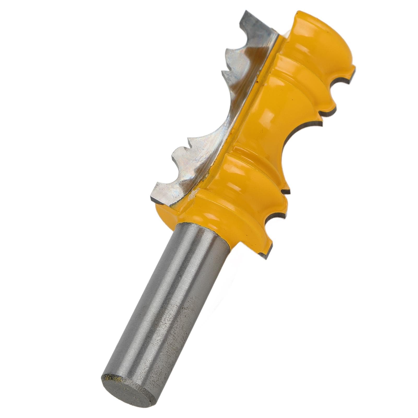 12 Inch Shank Crown Molding Router Bit Forming Milling Cutter Waistline Forming Woodworking Tool