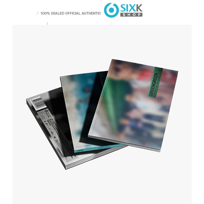 [Pre-order] CORTIS – 2nd Mini Album [GREENGREEN] (Online Benefit) [NO POB] SET 3EA