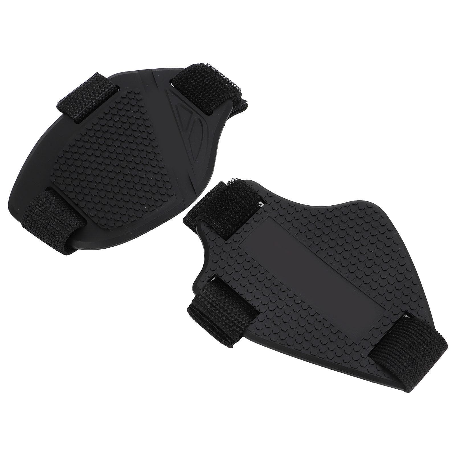 2pcs Motorbike Gear Shoe Pad PVC Antiskid Protective Motorcycle Shoe Protector for Road Racing