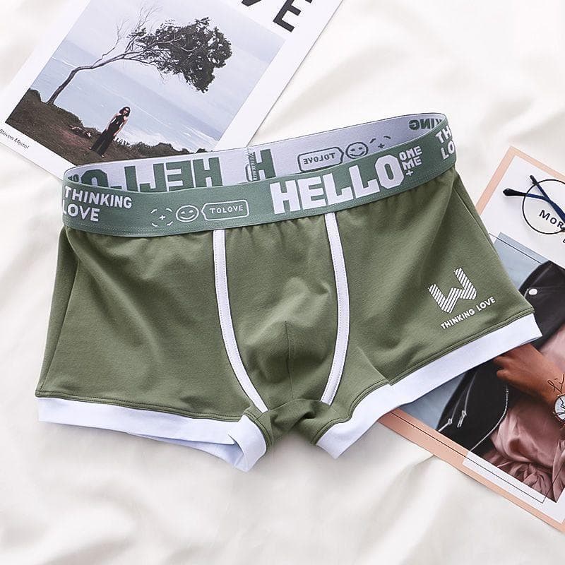 Sexy Plus Size Cuecas Calzoncillos Men Panties Cotton BoxerShorts Man Underwear Mens Boxers Breathable U Convex Male Underpants M