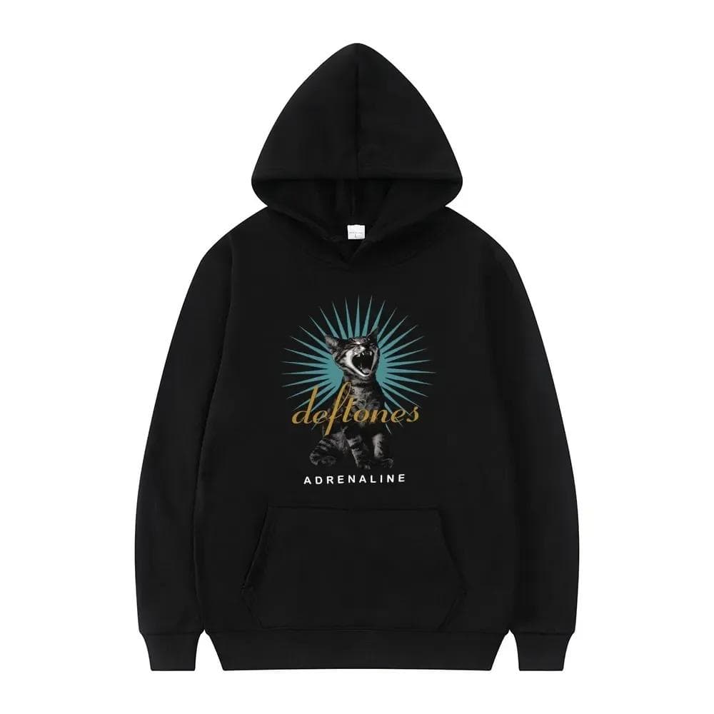 2024 Deftones Fashion Prevalent Print Hooded Men Women Plus Size Hoodies Retro Punk Sweatshirt Unisex Personality Streetwear M