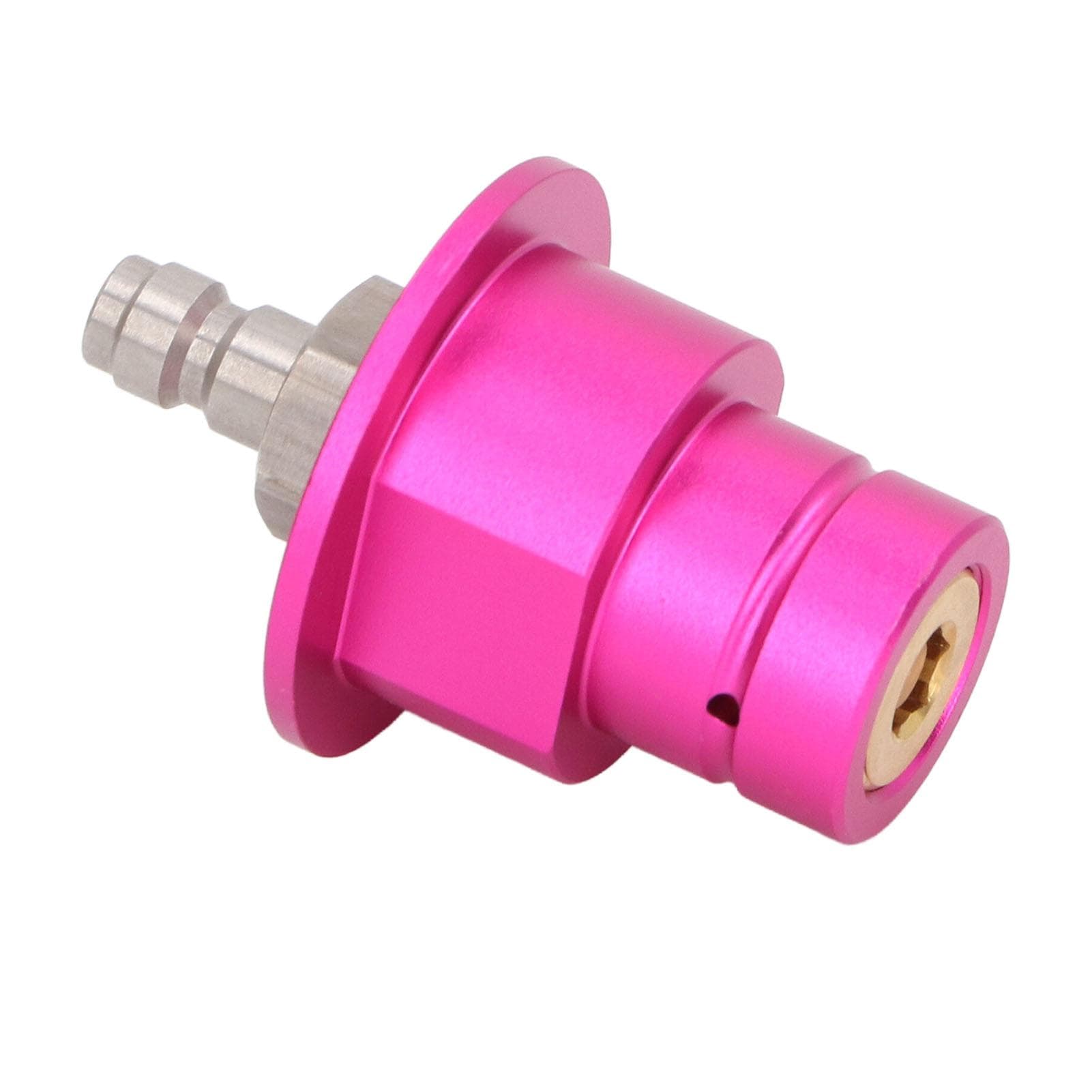 Quick CO2 Adapter CO2 Cylinder Soda Adapter with 8mm Quick Disconnect Coupler for Art Soda