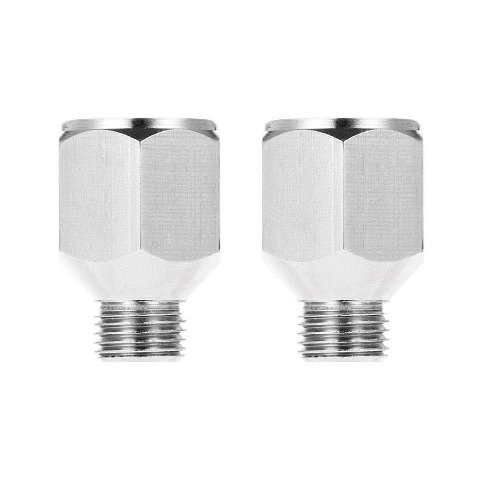 2pcs Airbrush Air Hose Adaptor G1/8  BSP Male & G1/4  Air Brush Connector