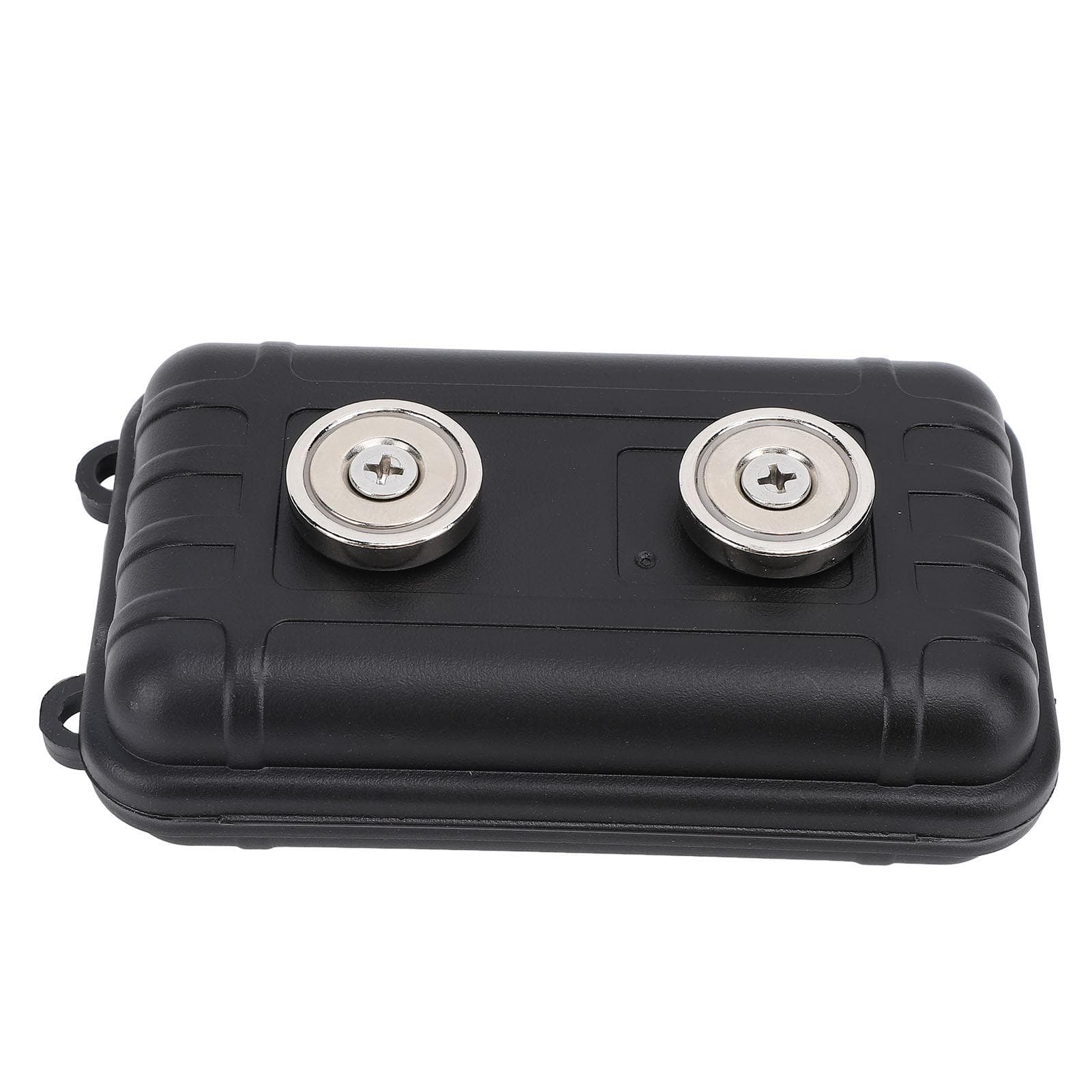Magnetic Key Box Under Car Concealed Tool Holder Storage Organizer for Security Labels Spare Keys
