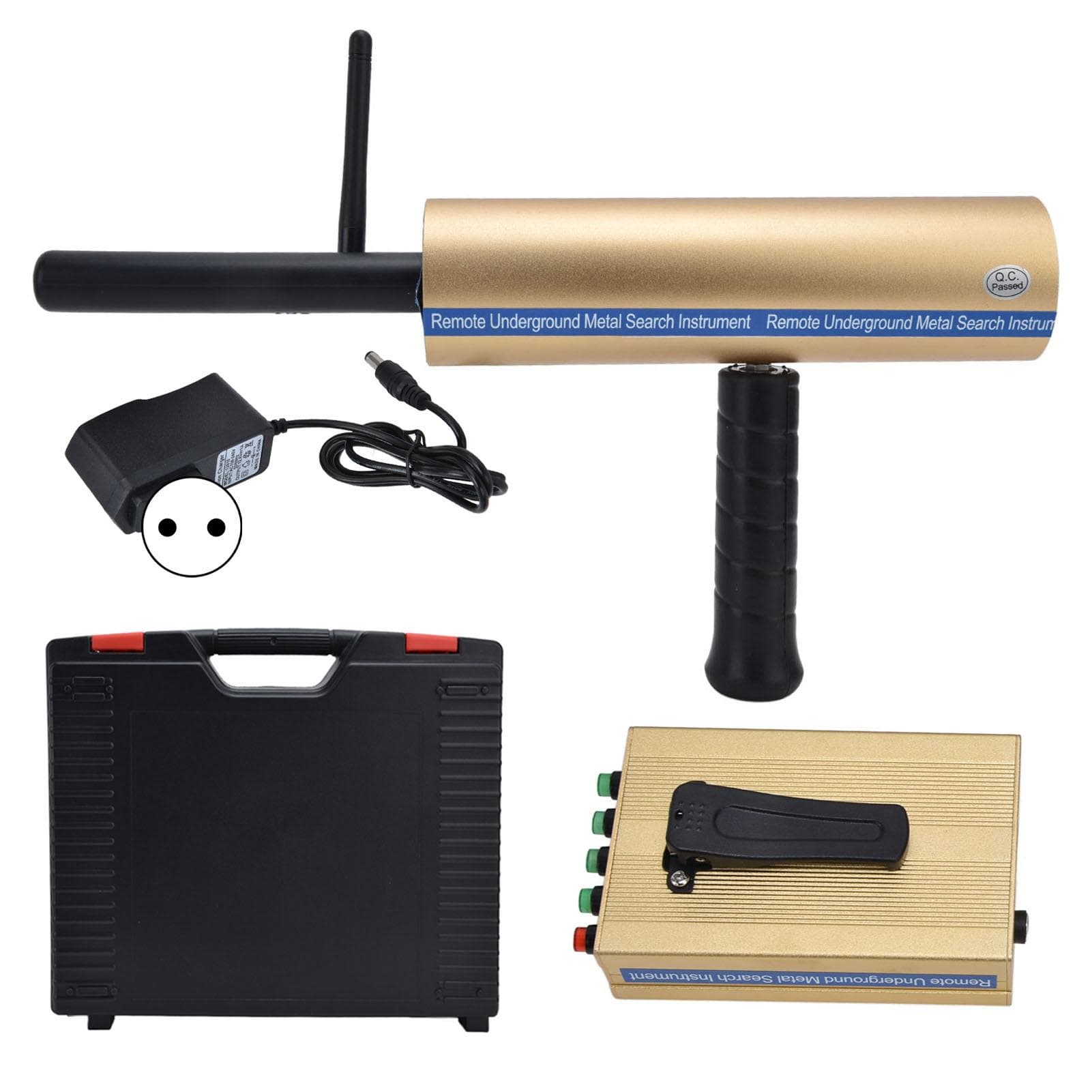 Metal Detector 1000 Meters High Sensitivity Professional Gold Silver Copper Finder ScannerEU Plug